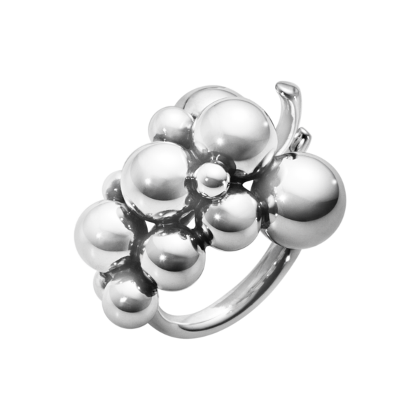 Georg Jensen Grape Ring Silver Medium
